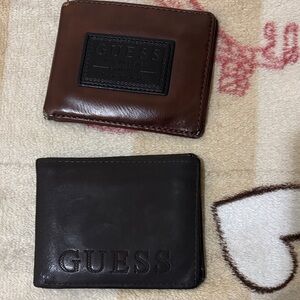 🎁 2 Guess Men's Dual-Tone Card Holder Set
